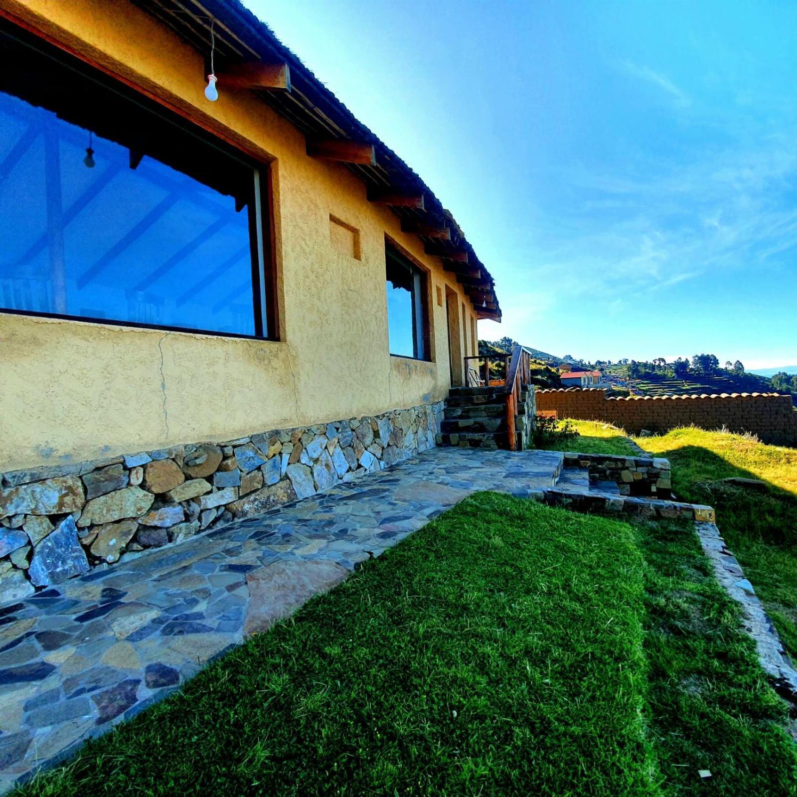 Ecolodge Santo Campo Isla del Sol Buitenkant foto